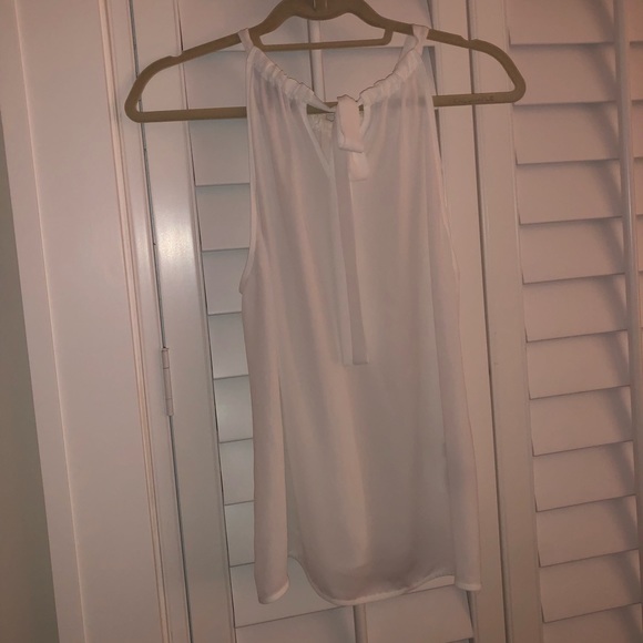 Bcbg Flowy White top - Picture 3 of 4